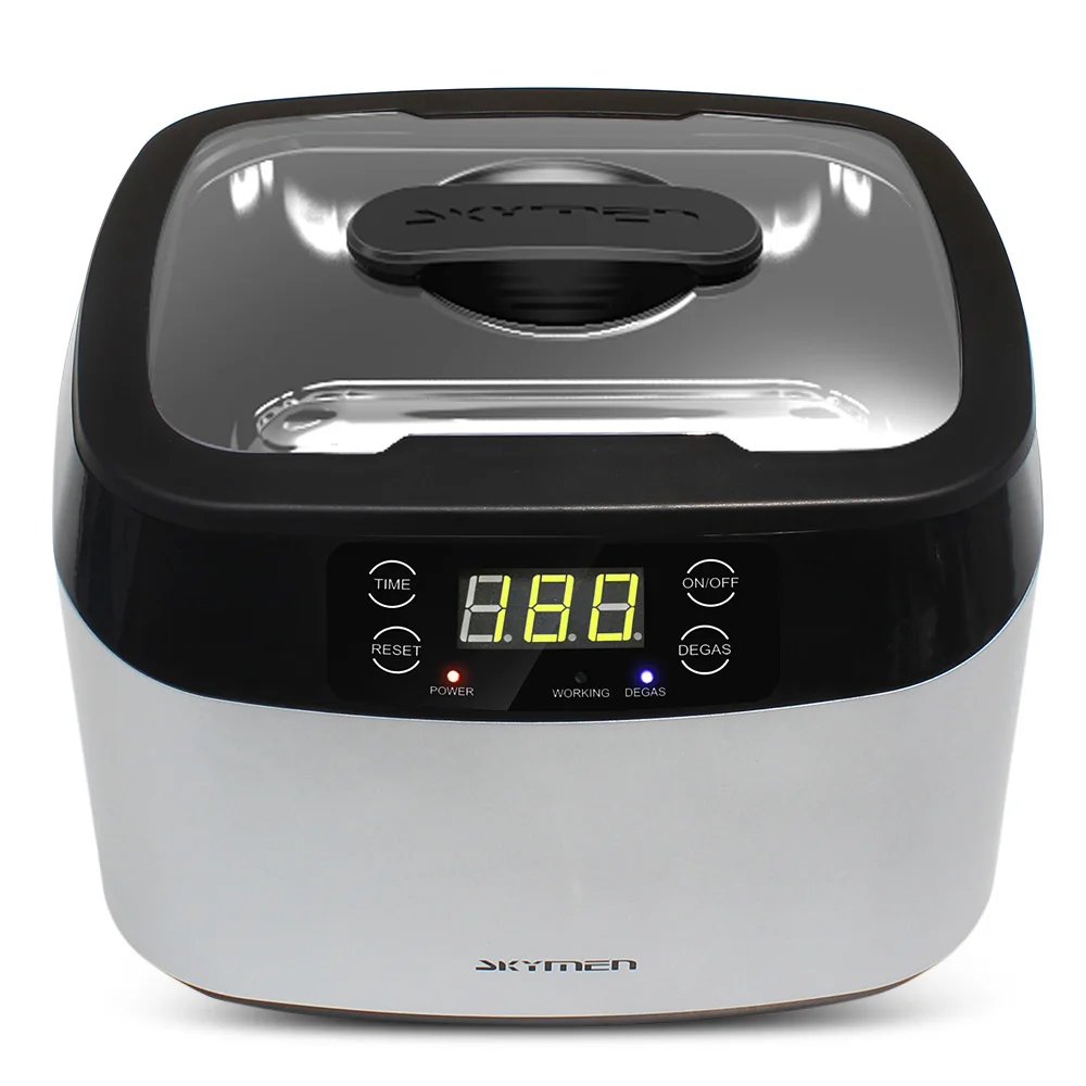 SKYMEN 1.2L Ultrasonic 70/35W Sterilizer Nail Tools Cleaner Basket