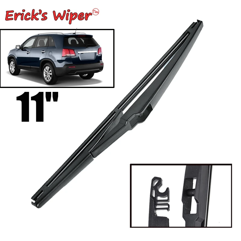 

Erick's Wiper 11" Rear Wiper Blade For Kia Sorento 2 2010 - 2014 Windshield Windscreen Rear Window