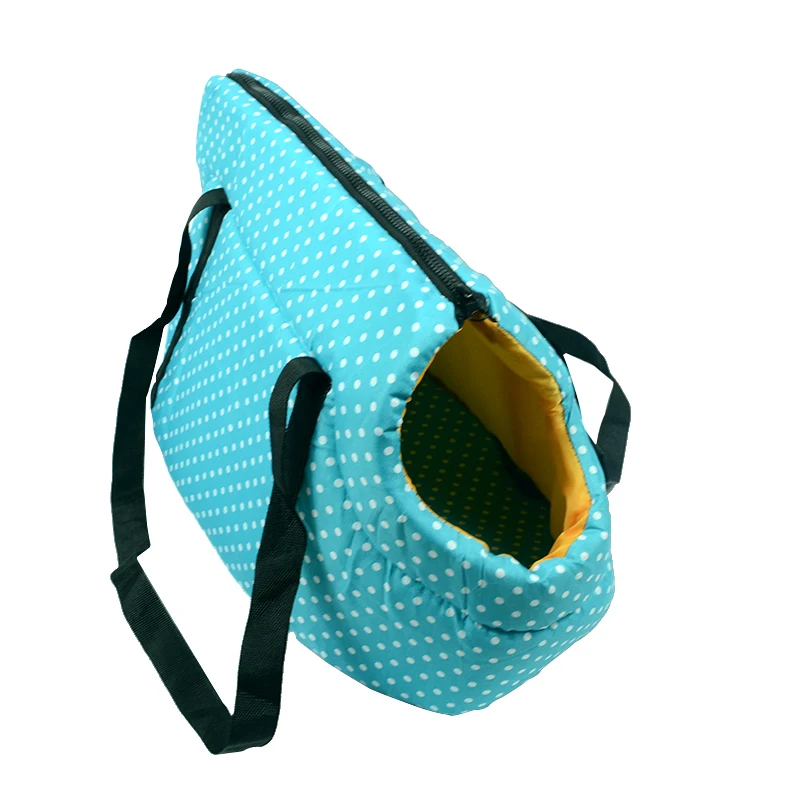 Dot Printed Dog Carrier Bag Cozy & Soft Puppy Pet Dog Travel Carrier Cat Shoulder Carry Bag Pet Handbag Pet Supplies (5)