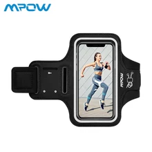 Mpow Adjustable Phone Armband Armlet Running Exercising Arm Band Case For iPhone X Smartphone Cell Phones Hand Bag For iPhone Ca
