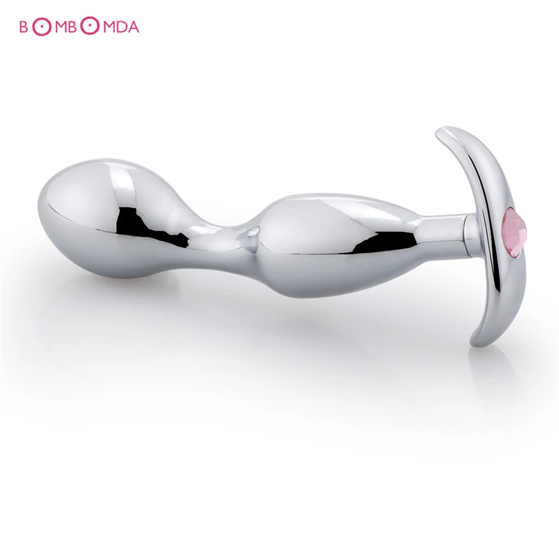 Sex Stainless Steel Anal Plug Butt With Diamond G Spot Stimulate Prostate Massage anal plug Toys For Women Masturbation | Красота и