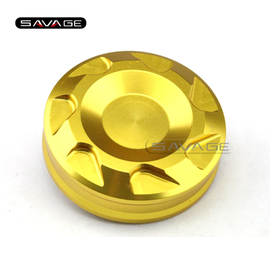 

For TRIUMPH DAYTONA 675 / 1050 STEED TRIPLEGold Motorcycle Front Brake Master Cylinder Fluid Reservoir Cover Cap