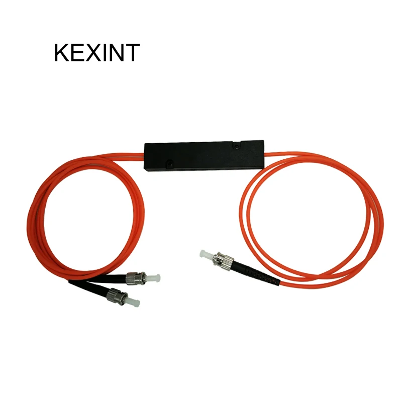 Accoppiatore Kexint Accoppiatore Fbt In Fibra Ottica Accoppiatore 1X2 Sm 0.9 Mini Tubo 1310/1550 Con Connettore St/Upc
