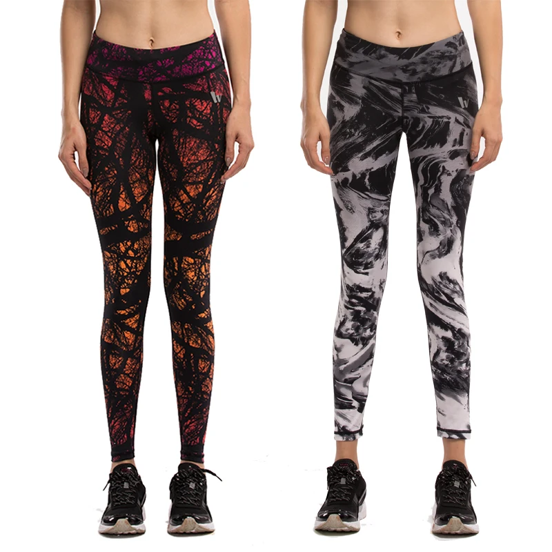 

Women Compression Pants Elastic Wicking Exercise Female Fitness Exercise Trousers Slim pants