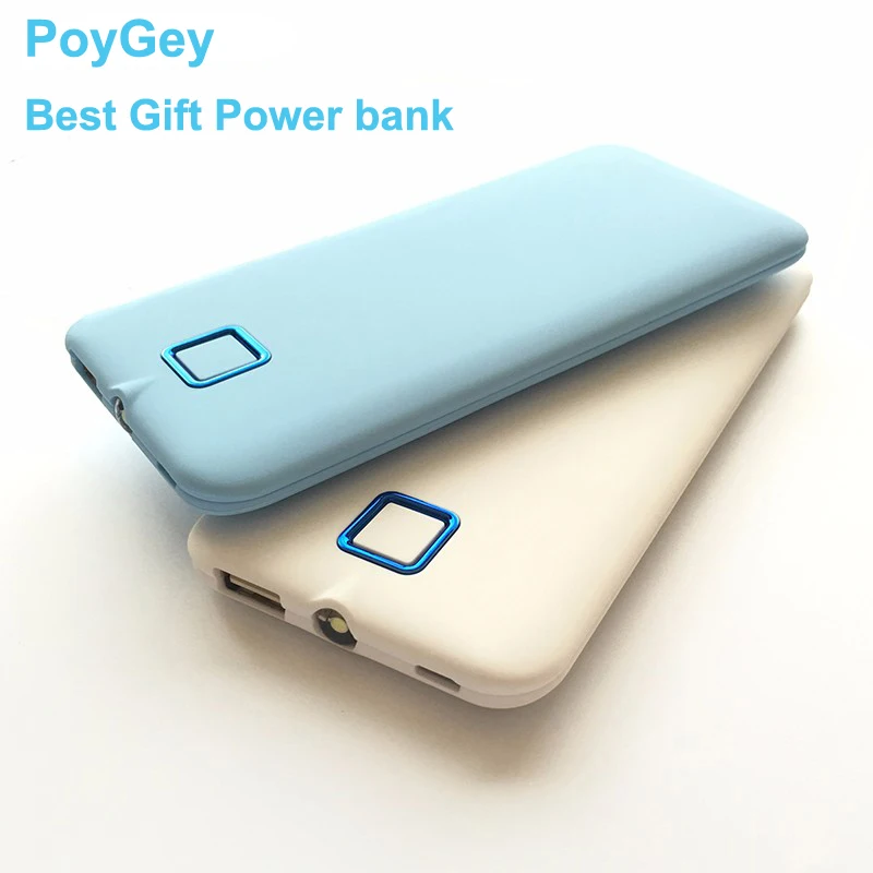 Brand PoyGey 30pcs/lot FEDEX Ultra slim 10000mah Power Bank External