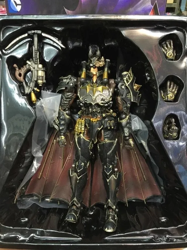 Стимпанк, Бэтмен, фигурка, Play Arts Kai, стимпанк, модель игрушки, 270 мм, вариант, PLAY ARTS, Бэтмен, панк, Playarts, Kai Doll PA21