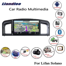 Liandlee для Lifan Solano 2008~ Android автомобильный Радио плеер gps Navi навигация карты камера OBD ТВ экран без CD DVD