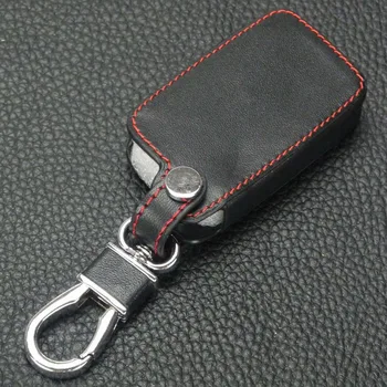 Keyforkess 2 pulsanti in pelle telecomando Smart Car portachiavi Cover per Toyota Land Cruiser Camry Highlander Crown Key Protetor Case - Jingyuqin 2 pulsanti in pelle telecomando Smart Car portachiavi Cover per Toyota Land Cruiser Camry