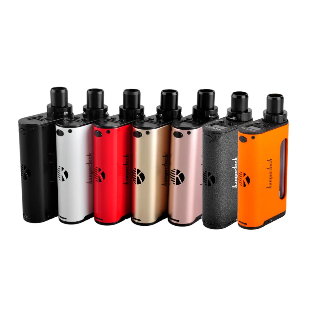 

kangertech kanger CUPTI 75W TC AIO Electronic Cigarette Kit with 5ml Atomizer tank SS316L 1.5ohm CLOCC coil Top fill and airflow