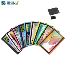 Original iRULU eXpro X1 7″ Tablet PC Android 4.4 1024*600 HD Quad Core 16G ROM Dual Cam Support WIFI Multi-Colors w/ 16G TF Card