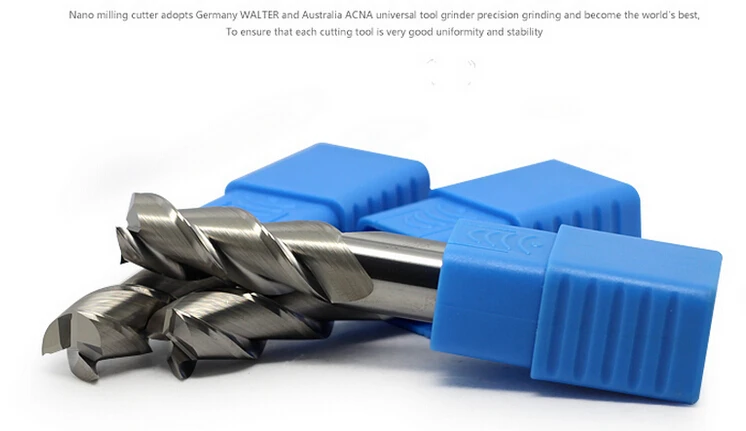 

1pc 12*36mm CNC carbide endmill,3 flute end milling cutter for aluminium, HRC55 tungsten steel cutter for aluminium