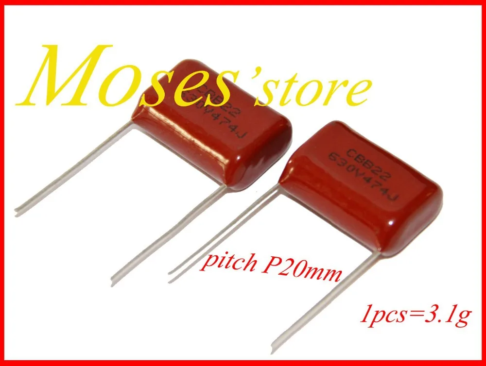 630v 474 474J 470nf 0 47 мкФ 100% оригинальный новый CBB пленочные конденсаторы шаг 20 мм | Дом и