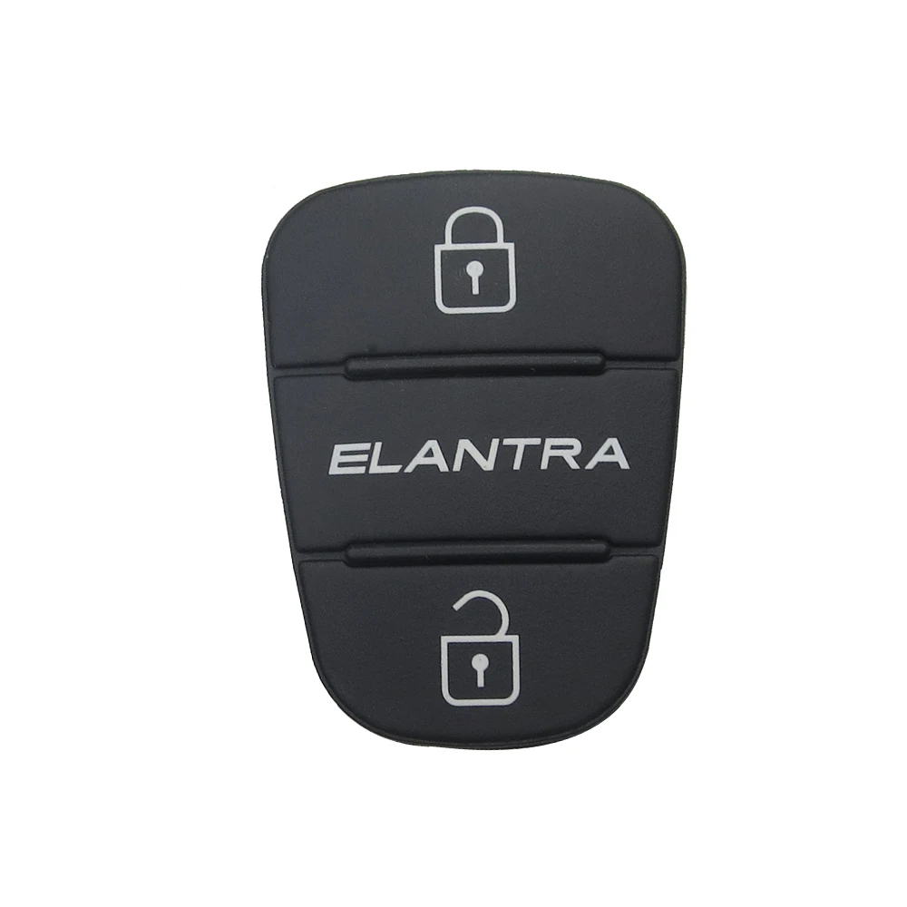 OkeyTech для hyundai Picanto Solaris RIO Sportage Elantra для Kia Verna 3 кнопки флип складной чехол для дистанционного ключа от машины резиновые прокладки