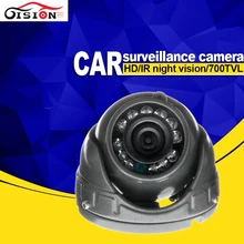 MINI Car Camera Gision CCD Sony Waterproof Vehicle CCTV Camera For Car Dvr Retail Bus Taxi IR Camera Free Shipping