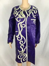 2016 AFRIKANISCHE MODE MÄNNER HEMD AFRIKANISCHEN AFRIKANISCHE NEUE BAZIN RICHE STICKEREI MÄNNER HEMD MIT TASCHEN (LANGARM) MIT HOSEN