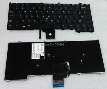 

New laptop keyboard for DELL Latitude 14 7000 E7440 KEYBOARD US Mouse Pointer NO backlit