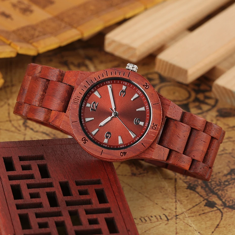 Full Wood Watch Women Mini Chic Dial Quartz Clock Minimalist Wooden Bracelet Wristwatch Creative Hours Gift Lady Watch for Woman 2020 (18)