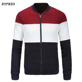 

Cool College Baseball Jacket Men 2019 Fashion Design Black Pu Leather Sleeve Mens Slim Fit Varsity Jacket Brand Veste Homme