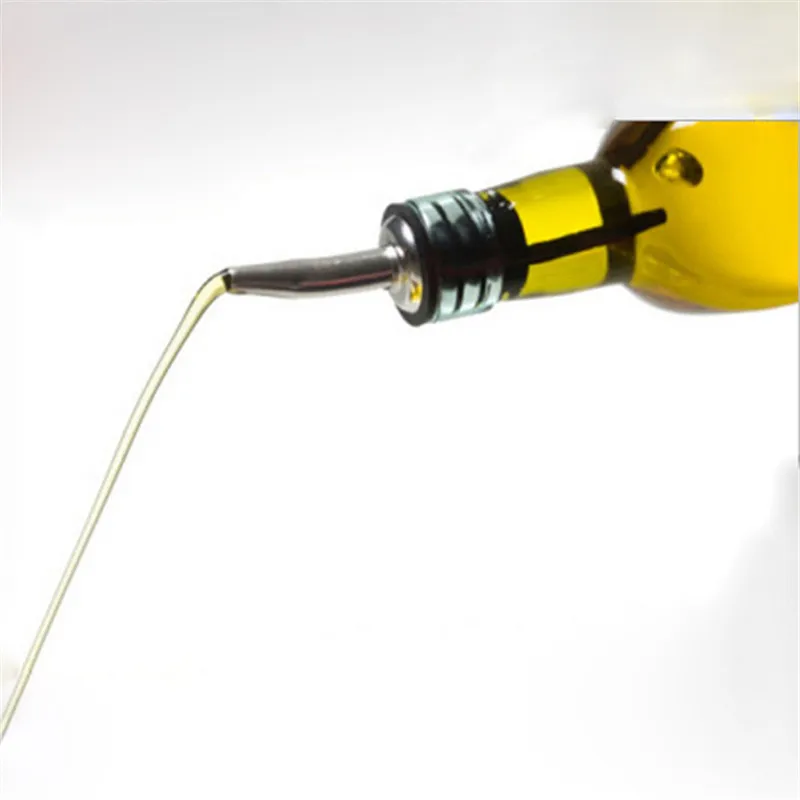 

Bar Club KTV Liquor Spirit Pourer Free Flow Wine Bottle Pour Spout Stopper Tools Stainless Steel Spout Stopper Barware