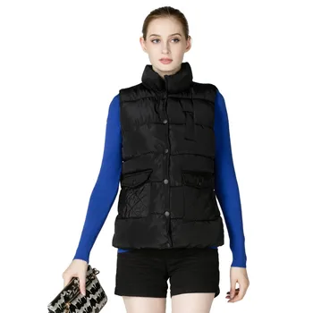 

Women's Vest Fashion Leisure Cotton Coat 2018 New Spring Autumn Slim Warm Sleeveless Jacket Female Vest Tops