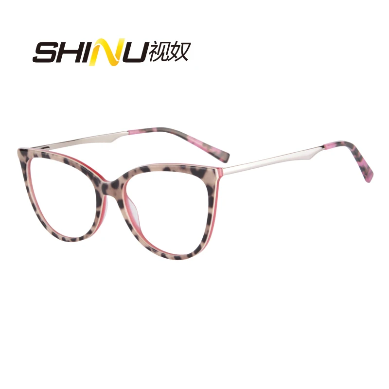 Gafas graduadas multifocales para mujer, montura de gafas lectura progresivas, ver lejos junto - AliExpress