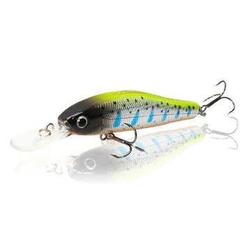 

Le Fish TSURINOYA 65mm 5.5g Suspending Minnow Fishing Lure Long cast Simulated Fishing Magnet Centrifugal With 3D Eyes DW49