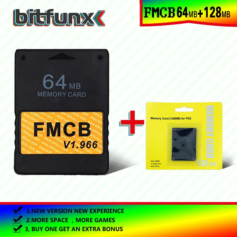 PS2 Fortuna Slims FMCB Memory Card New Software Update OPLv1.2.0 MX4SIO  Program Free McBoot for