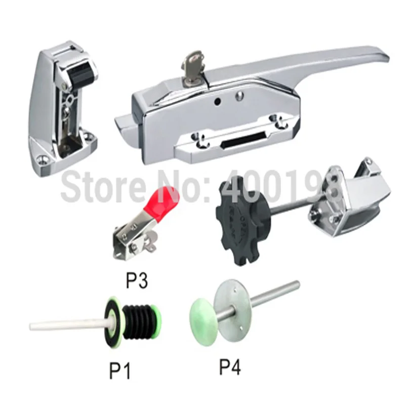 Cold Store Storage Freezer Door Handle Oven Hinge Knob Lock Cam-lift Safety  Latch Hardware Pull Part Industrial Plant