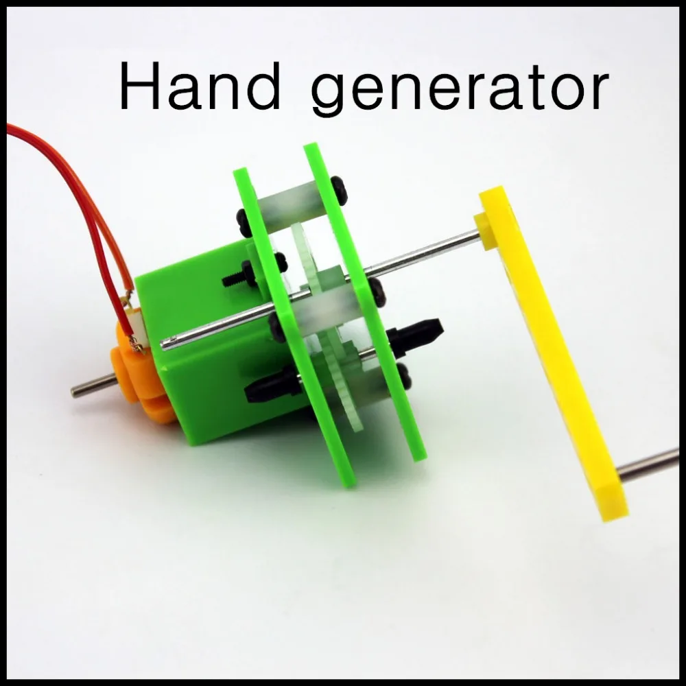 DIY Hand generator S2 New energy science Popular science manual model