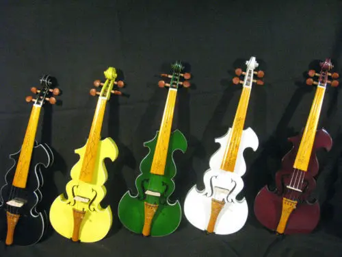 Beautiful-yellow-color-best-model-4-4-electric-violin-Acoustic-violin-4346