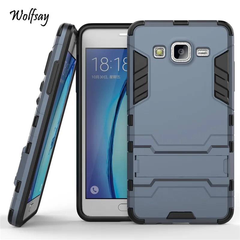 Funda De Wolfsay Para Samsung Galaxy On5 Caso Slim PC De Goma Suave 