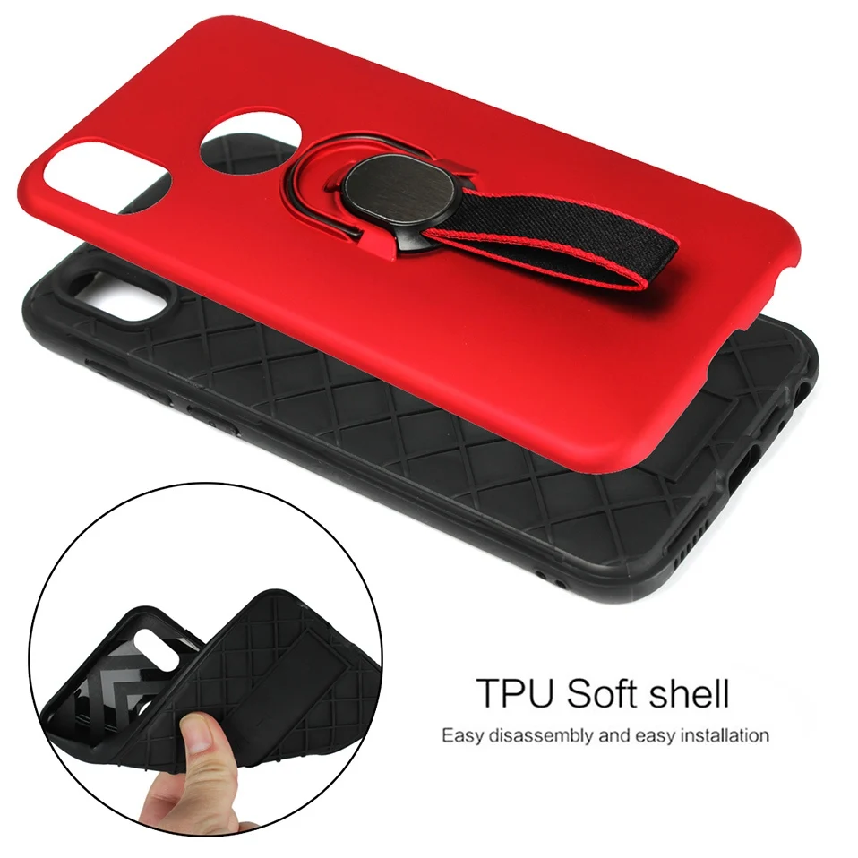 Ring Holder Case For Vivo V11i V11 Pro Cover Silicone Magnetic Luxury Phone Case For Vivo V11 Pro V11i Coque For Vivo V 11 Pro   (11)