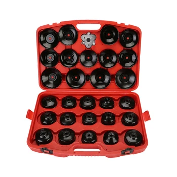 

30pcs Cup Type Oil Filter Wrench Removal Tool Set Cup Socket Tool Kit
