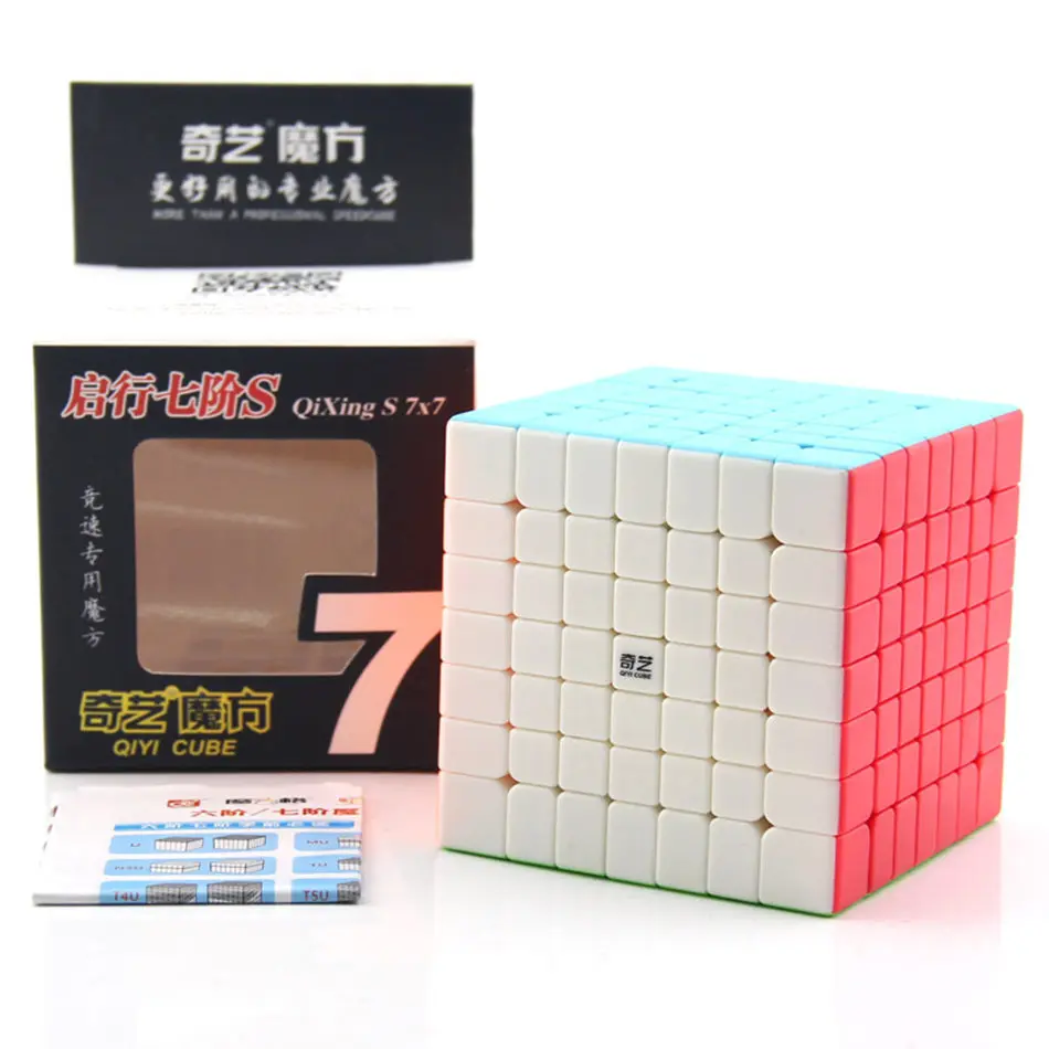 Qiyi Qixing S 7x7 Magic Cube Puzzl игрушка, 7x7x7 Профессиональный Скорость куб обучающий игрушки Чемпион конкурс куб