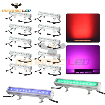 

Outdoor Wall Washer Led Bar Light10w RGBW 4in1 0.5m length Waterproof Dmx Dj Light For Landscape Lighting