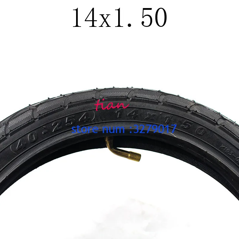 

Free shipping Folding Bikes use tube 14x1.50 /40-254 32mm use for bicycle tube bmx inner tube 14inch inner and out good quality