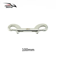 316 Stainless Steel Scuba Diving Double Ended Hook BCD Snap Hook Clip Bolt kit Quick Draw 90MM/100MM/115MM for Diving Equipment. 2
