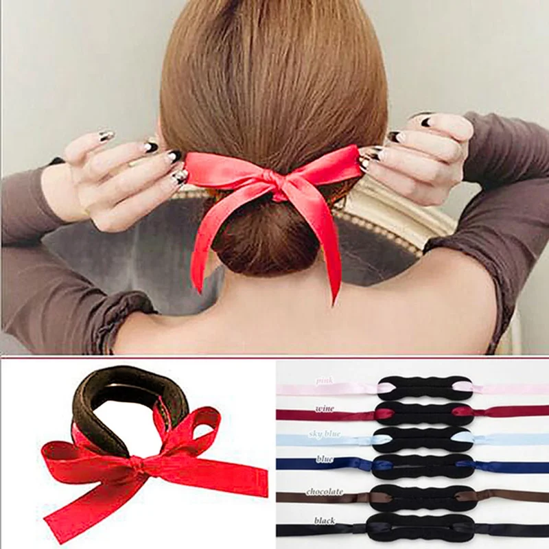 Par de palillos para el pelo con dise/ño de torsi/ón 18 cm