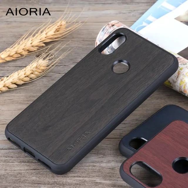 Special Price Wooden design case for Xiaomi Mi A2 Lite TPU silicone & PC & PU leather skin covers coque fundas for Xiaomi Mi A2