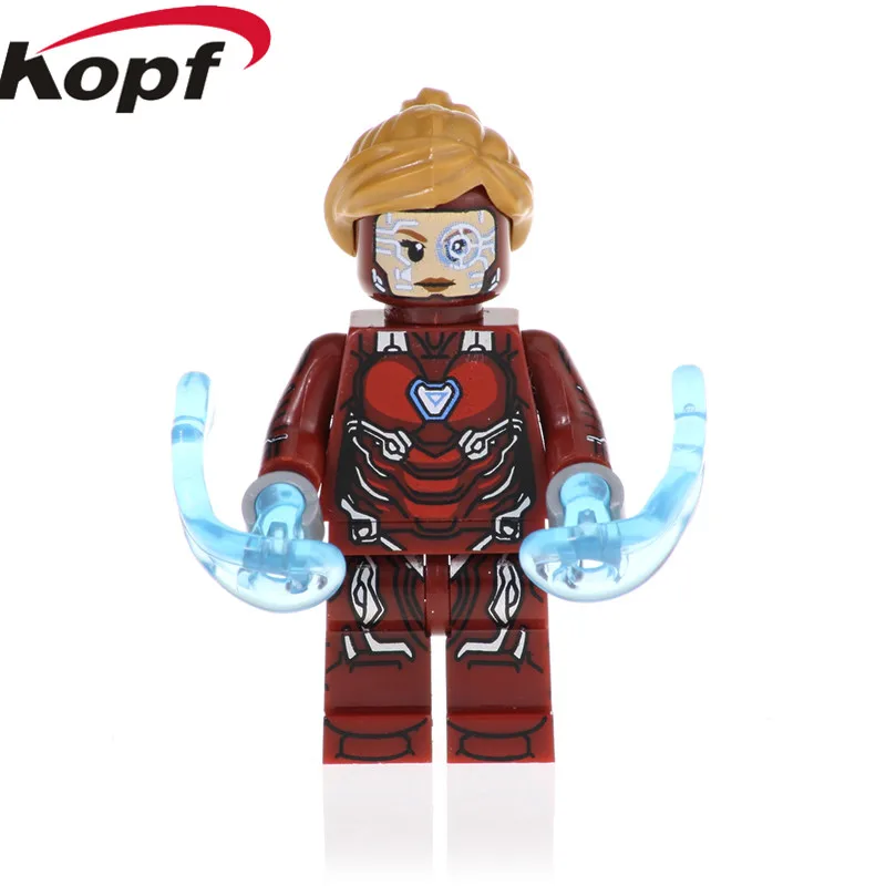 

Single Sale Building Blocks Super Heroes Pepper Death Vision Yellow Jacket Figures Action Bricks Model For Children Toys XH 956