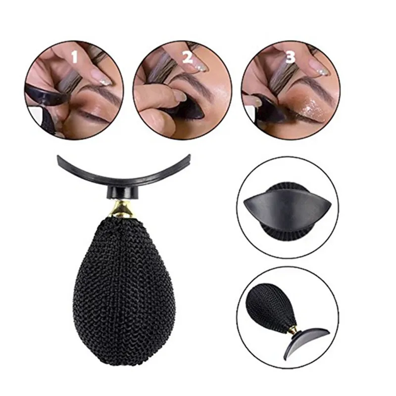 1Pc Popular Silicone Eyeshadow Stamp Fashion Glittering Lazy Eye Shadow Applicator Wing Eyeliner Makeup Tool | Красота и здоровье