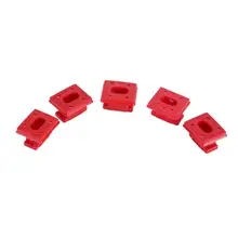 

5pcs Car Interior Dashboard Dash Trim Inserts Red Grommets Clips for BMW E46 E65 E66 E83N Car Accessories