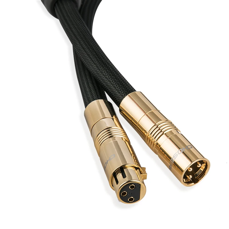 CHOSEAL XLR кабель HIFI караоке звук Cannon штекер удлинитель папа к женскому для аудио