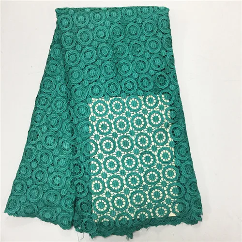 

High Quality African Guipure Cord Lace,Nigeria soluble Water Lace Fabric For dress Gift Wedding 5yd/lot