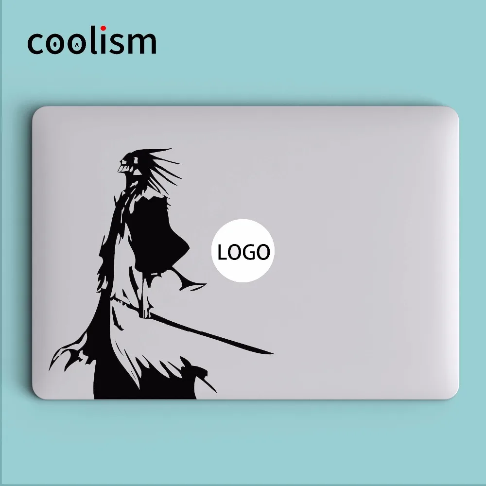 Отбеливающая наклейка Kenpachi Zaraki для ноутбука Macbook Air 13 Pro Retina 11 12 15 дюймов Mi Mac Book