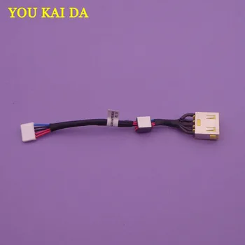 

5pcs/lot Genuine new Laptop AC DC POWER JACK HARNESS Cable wire connector FOR LENOVO IDEAPAD G400S G405S DC30100PE00