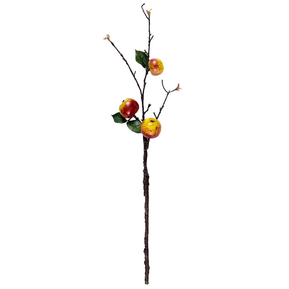 70 см 3 головки искусственная пена ветка яблони, искусственные растения домашний изящным украшением имитация ветка яблони M18