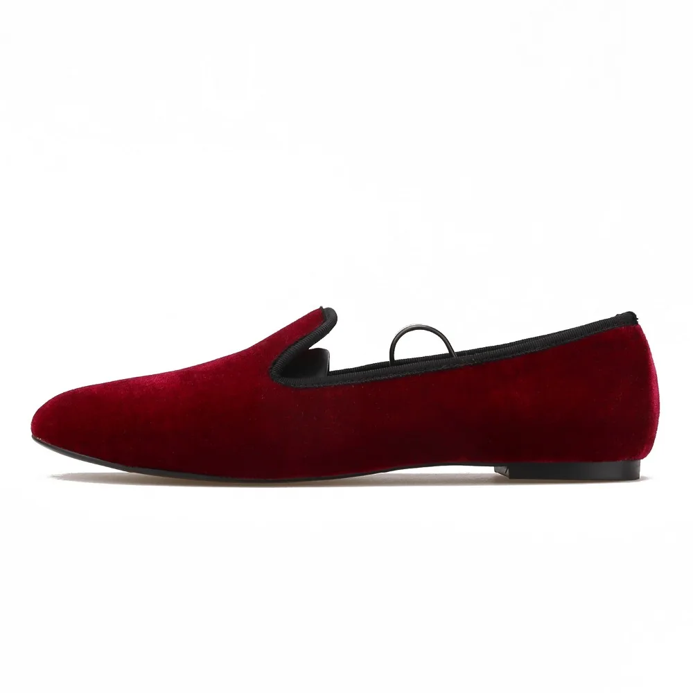 Высококачественная дамская вельветовая обувь Модные дамские лоферы-тапочки в британском стиле Дамские балетки размеры 5 – 11
