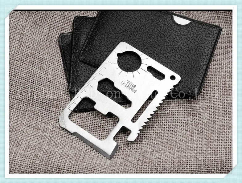 100pcs Survival knife Multi tool Knife Swiss Multifunction Army Hunting Card for Camping DHL shipping | Инструменты