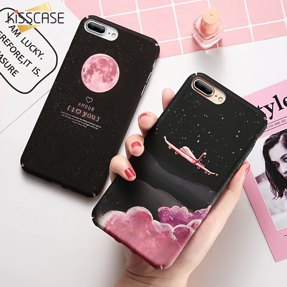 

KISSCASE Phone Case For iPhone 5s 5 se Case For iPhone 7 6 6s 8 Plus X XS XR XS Max Ultra Thin Back Cover For iPhone 7 8 Coque